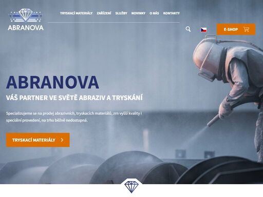 sháníte abraziva, tryskací zařízení, ochranné pomůcky či kompresory včetně příslušenství? obraťe se na nás - vašeho partnera ve světě abraziv a tryskání.