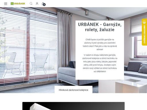 garnýže na záclony, rolety, žaluzie a stínící technika za atraktivní ceny. nabízíme velký výběr, přehledný katalog produktů a možnost konfigurace na míru.