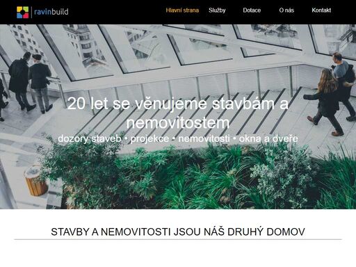 ravin build s.r.o., vítkov, dozory staveb, bozp, projekce staveb, realitka, realitní činnost, nemovitosti, montáž oken, dveří, plastová, dřevěná, hliníková, okna, dveře