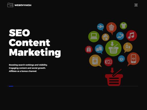 boosting search rankings and visibility. engaging content and social growth. affiliate as a bonus channel.