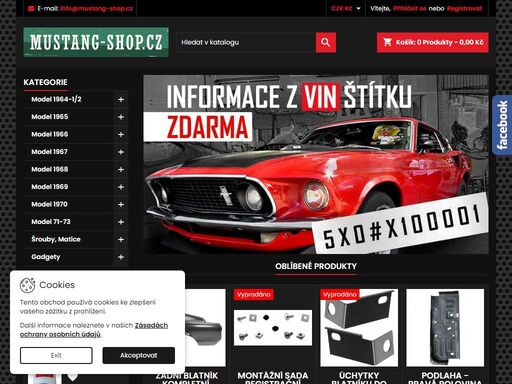ford mustang 1965-73 parts