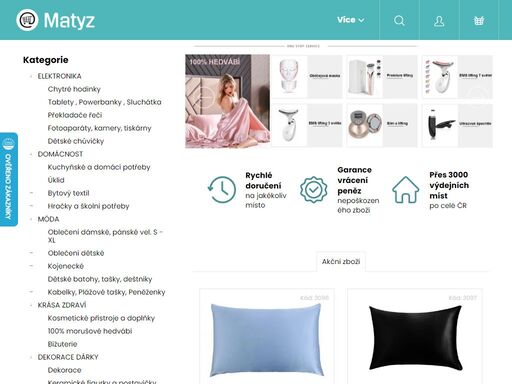 vítejte v našem internetovém obchodě matyz.cz. jsme internetový obchod s 10 letou tradicí, který znáte pod názvem likvidaceskladueu.cz.  připravili jsme pro vás nové, přehlednější prostředí k nakupování. věříme, že vám u nás bude líbit a rádi se k nám budete vracet.