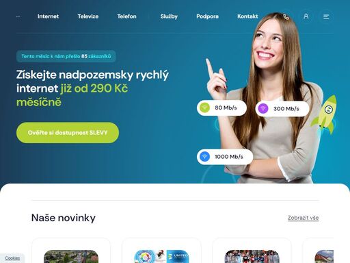 nenechte si utéct nejoblíbenější tarif internetu za 145 kč měsíčně na celý rok. kontaktujte nás pro nejvýhodnější tarif.