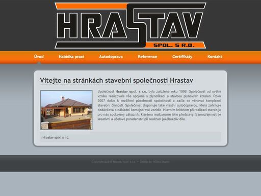 hrastav spol. s r. o., stavební společnost