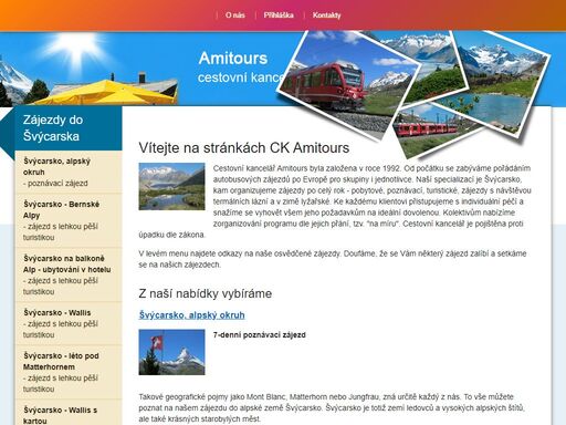švýcarsko, poznávací zájezdy