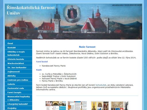 www.farnostunicov.cz