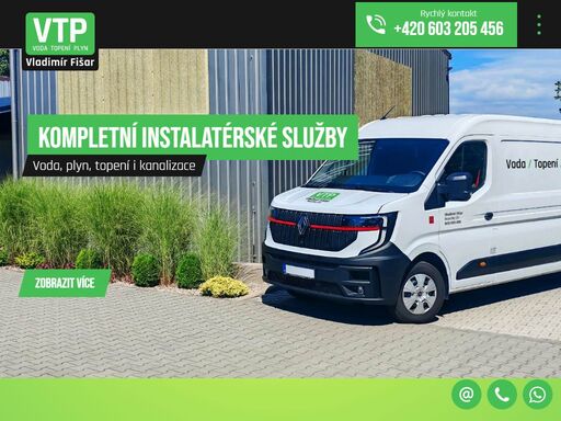 vtp nabízí instalatérské, topenářské a plynařské práce v jaroměři, hradci králové a okolí. kompletní servis od oprav přes montáže až po rekonstrukce pro domácnosti i firmy.