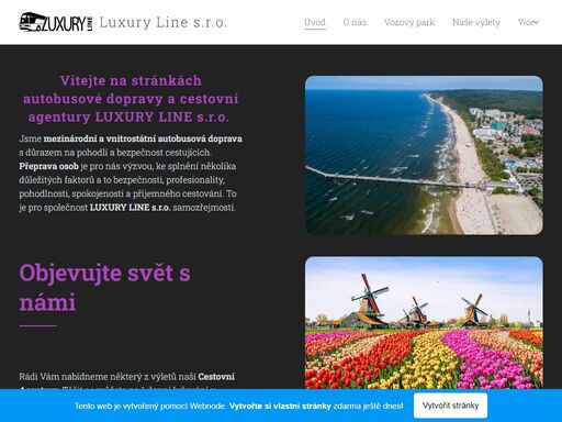 vítejte na stránkách autobusové dopravy a cestovní agentury luxury line s.r.o.