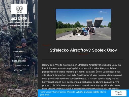 střelecko airsoftový spolek úsov