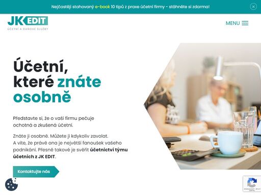 účetní specialisté na vedení účetnictví s lidskou tváří. rozumíme účetnictví, jsme ochotní a proaktivní. svěřte účetnictví profesionálním účetním z jk edit.