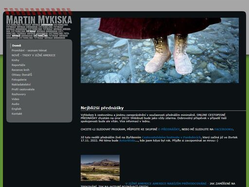 martin mykiska - globetrotter, photographer, writer, journalist (a nikoliv mikyska)