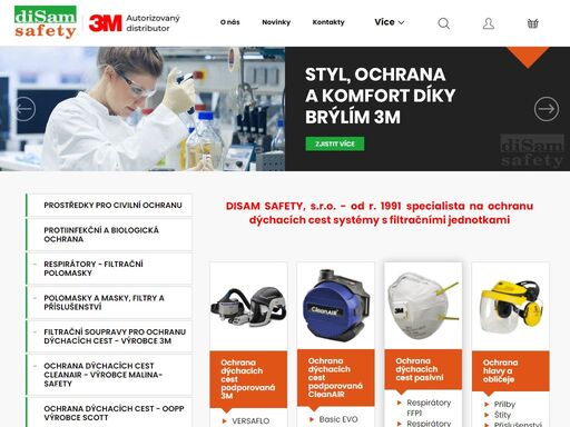 vítejte v našem obchodě. disam safety, s.r.o. - od r. 1991 specialista na ochranu dýchacích cest systémy s filtračními jednotkami




ochrana dýchacích cest podporovaná 3m

versaflo řada tr-300
versaflo řada tr-600
versaflo řada tr-800
adflo
s napojením na tlak. vzduch
náhlavní díly a hadice




…