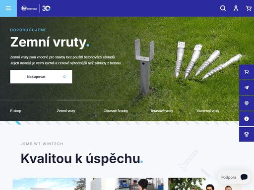 kvalitou k úspěchu. jsme moderní česká společnost s dlouholetou zkušeností v oblasti spojovacího materiálu pro všechna odvětví průmyslu. vyrábíme spojovací materiál, který prochází důkladnou kontrolou kvality.
