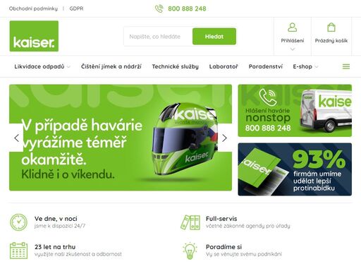 odpady likvidujeme rychle, spolehlivě a klidně i o víkendu.. nebojíme se ušpinit si ruce!
jsme kaiser servis a za 23 let jsme dokázali z malé firmy udělat silnou českou firmu na likvidaci odpadů, která nyní zaměstnává 80 lidí a disponuje 57 moderními vozy. rádi bychom se s vámi podělili o naši příběh. naši práci…