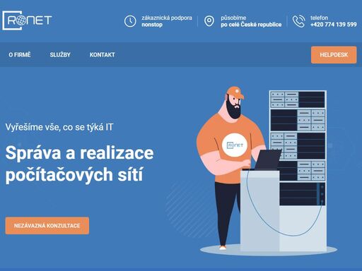 ronet.cz - vyřešíme vše, co se týká it