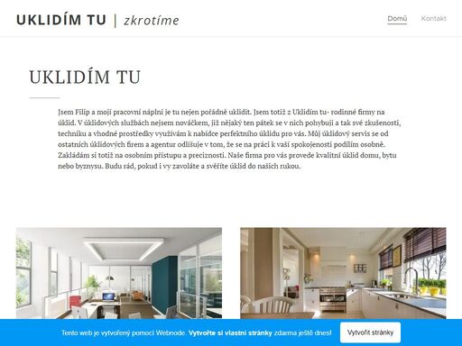 provedeme pravidelný úklid domu, bytu nebo kanceláře, nabízíme úklid společných prostor a pensionů.