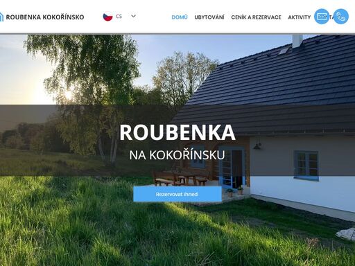 roubenka - vítejte na stránkách roubenky, která se nachází se nachází v chko kokořínsko - máchův kraj. roubenku naleznete na polosamotě v osadě sušice u dubé. je nová, postavená na krásném klidném místě s možností mnoha výletů po okolí jak na kole, tak pěšky. najdete zde vše, co potřebujete k odpočinku a načerpání sil. 