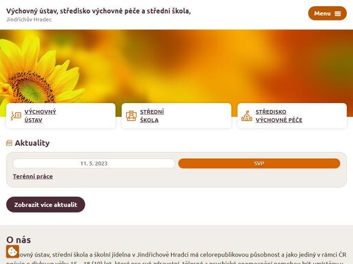 výchovný ústav, střední škola a školní jídelna v jindřichově hradci má celorepublikovou působnost.