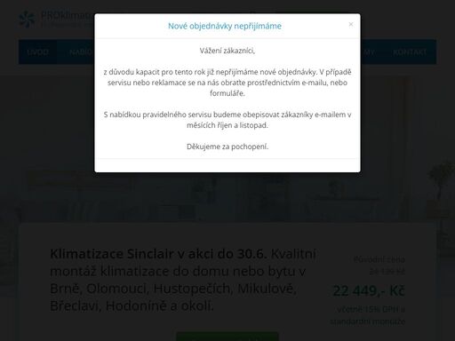 provádíme profesionální montáž a servis klimatizací v brně a celém jihomoravském kraji. dbáme na profesionalitu, kvalitu a inovativní přístup. 