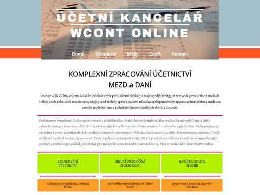 vedení účetnictví, zpracování mezd, daňové přiznání, daňová evidence, mzdová agenda, roční zúčtování daně, evidenční listy, mzdové listy