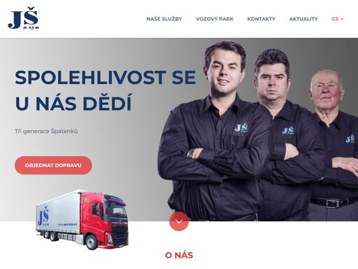 společnost jan špatenka a syn, spol. s.r.o se zabývá mezinárodní autodopravou, vnitrostátní autodopravou, spedicí a je provozovatelem čerpací stanice jš a syn.