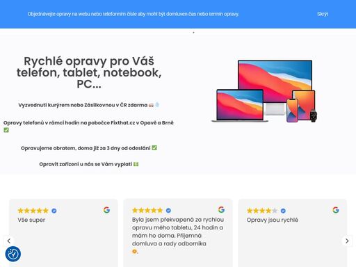 rozbil se vám telefon a sháníte se po rychlé opravě? opravy telefonů zvládáme v rámci 2 hodin. provádíme také pc servis. zařízení vyzvedneme kdekoliv v čr. můžete najít také jako: oprava iphone opava, oprava iphone, opravy mobilu, opravy mobilu opava, oprava displeje iphone, výměna displeje iphone, iphone servis, oprava displeje huawei, výměna displeje huawei, servis mobilu, pc servis, opravy počítačů, opravy notebooků, opravy telefonů, servis mobilních telefonů