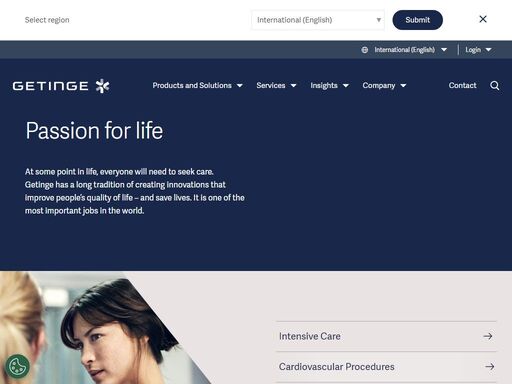 as a leading medtech company we help our customers within healthcare & life science to give the most reliable care and cure