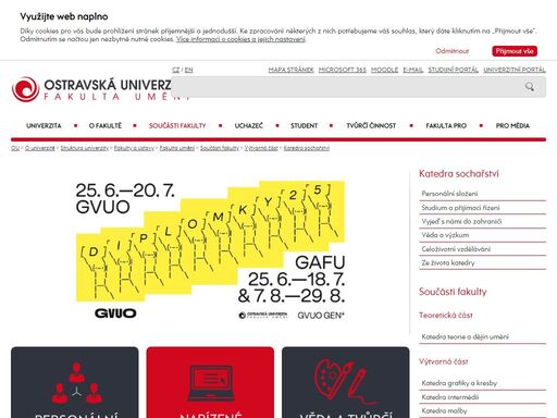 katedra sochařství fu ou - oficiální internetové stránky ostravské univerzity.