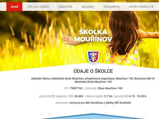 školka mouřínov