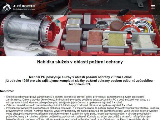 technik po poskytuje služby v oblasti požární ochrany v plzni a okolí již od roku 1995 pro vás zajištujeme kompletní služby požární ochrany osobou odborně způsobilou - technikem po.
