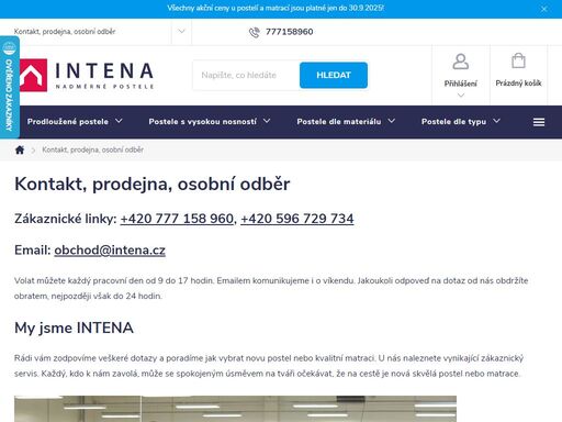 postele a matrace pro velké. u nás v inteně jsme přesvědčeni, že štestí je, když se sny stanou skutečnými. jsme internetový prodejce s kamennou prodejnou, který dovede z nákupu postelí, matrací a nábytku do ložnice udělat potěšení. s našimi postelemi z masivu či zdravotními matracemi můžete zažít klidný spánek každou…