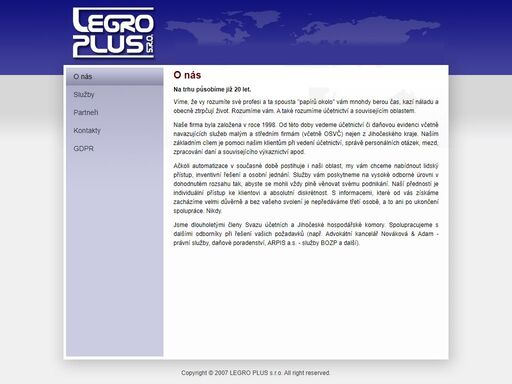 legroplus s.r.o. ... abyste mohli sklízet plody naší práce