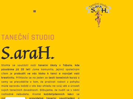 taneční studio v táboře od roku 2003. tancování pro děti. taneční kurzy pro ženy. pravidelná taneční soustředění. příprava na taneční soutěže.
