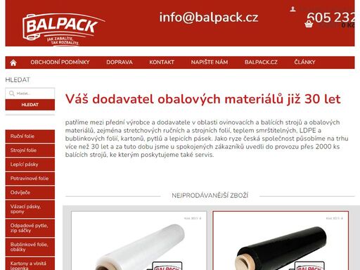 homepage, balpack shop