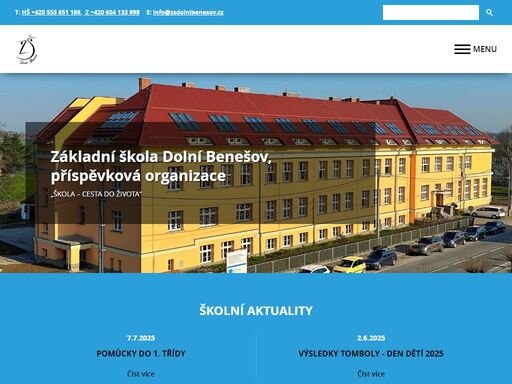 zš dolní benešov, příspěvková organizace.