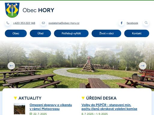 obec hory
