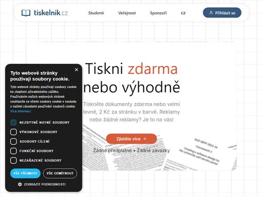 tiskelnik.cz | tiskni zdarma nebo výhodně