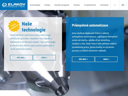 jsme zkušený dodavatel řešení v oblasti průmyslové automatizace, zajišťuje kompletní servis od návrhu, výroby až po konečnou instalaci u vás. naše řešení vám přinese zvýšení produktivity práce, jistotu kvality ve výrobním procesu a snížení výrobních nákladů.