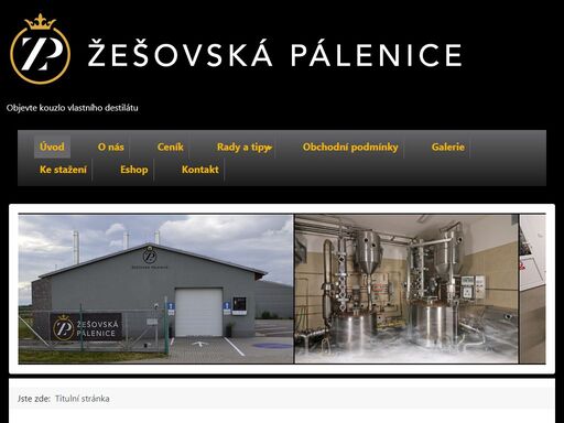 rodinná pěstitelská pálenice