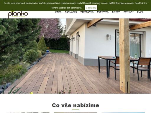 realizace dřevěných podlah, teras a fasád po celé čr. 15 let na trhu. nezávazná nabídka, vizualizace. evropské i exotické dřeviny, thermowood.