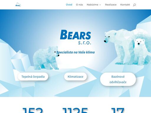 bears s.r.o. - specialista na vaše klima - klimatizace - tepelná čerpadla - bazénové odvlhčovače - brno - jihomoravský kraj