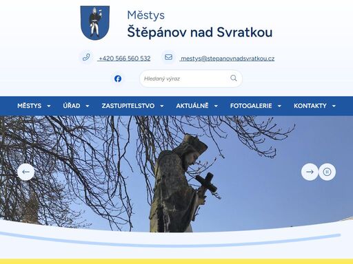 oficiální stránky městyse štěpánov nad svratkou