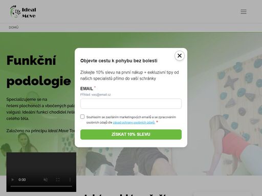 naučíme vás obnovit správnou funkci chodidel a zapojit vrozené svalové vzorce pro lepší pohyb. pomáháme s plochými chodidly, vbočeným palcem a dysbalancemi.
