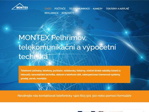 kontaktujte specialisty na výpočetní techniku, telefony, faxy, počítače, notebooky, tiskárny atd. navštivte nás v pelhřimově. montex pelhřimov.