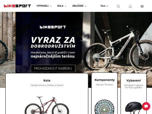 vítejte v bikesport ústí nad labem. od roku 1997 bikesport ul zajišťuje prodej a servis jízdních kol specialized, superior, giant, merida a dalších. nabízíme kompletní cyklistické vybavení a komponenty od prověřených značek jako je například shimano. nabízíme také oblečení, funkční spodní prádlo, tretry a boty od…