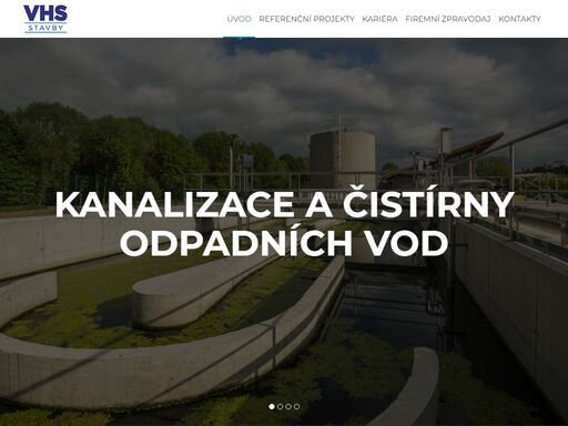 vodohospodářské stavby pro státní správu i pro soukromé investory.