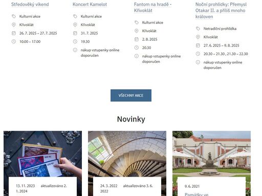 jedno z nejstarších sídel českých knížat a králů