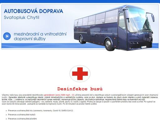 mezinárodní zájezdová autobusová doprava