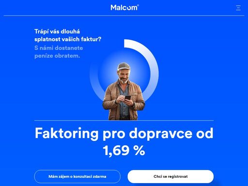 poskytujeme dopravcům finanční produkty potřebné pro jejich růst. zaregistrujte se, nahrajte faktury a mějte peníze obratem na účtě.