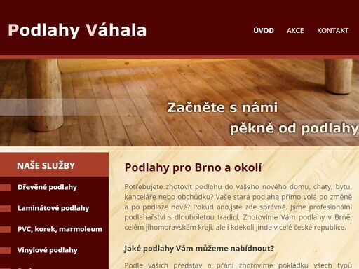 dodávka a montáž dřevěných a laminátových podlah, pvc, korku, koberců. truhlářské práce.